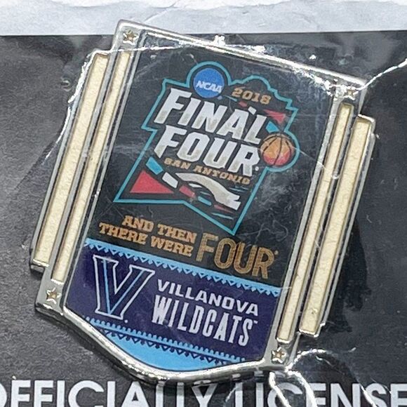 🔮 5/$25‎ NCAA 2018 Final Four Villanova Wildcats Pin - Picture 2 of 4
